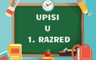 PRVA OBAVIJEST O UPISIMA U PRVI RAZRED 2026./2027.