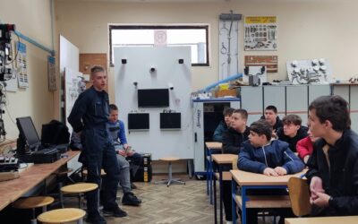 Osmaši posjetili Industrijsko-obrtničku školu Sisak