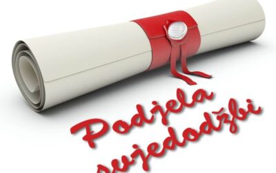 OBAVIJEST – podjela svjedodžbi