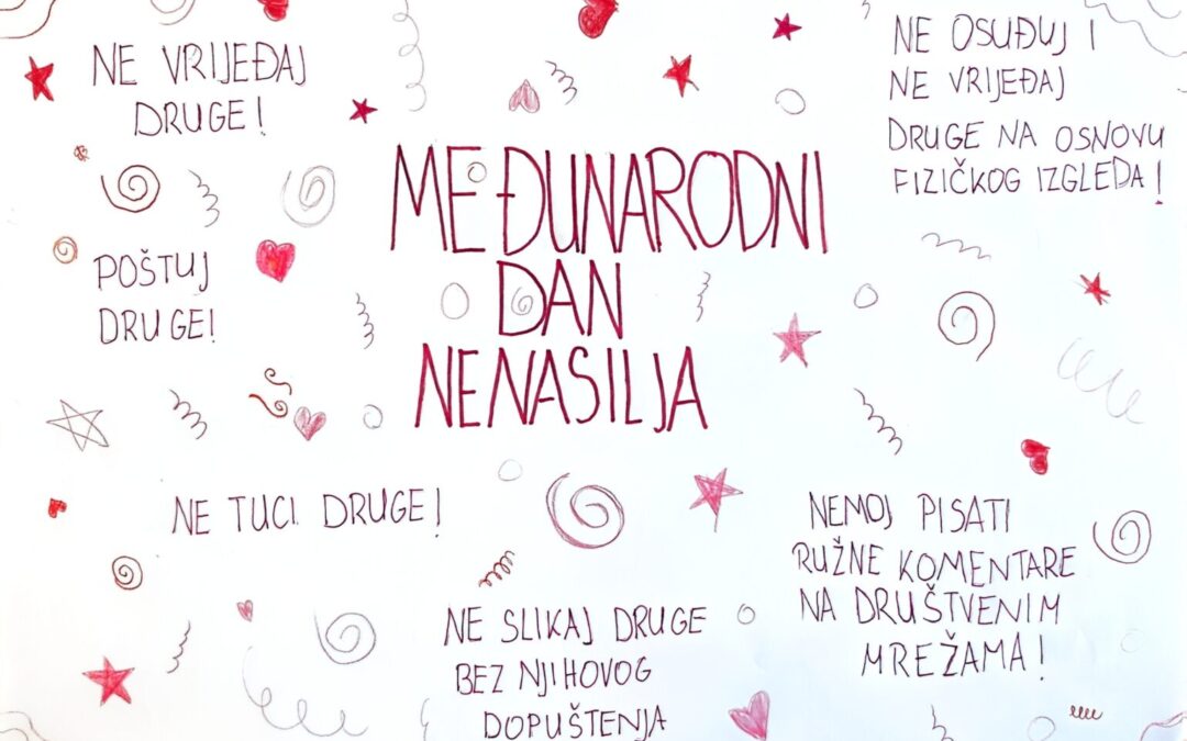 MEĐUNARODNI DAN NENASILJA I STRIP “MOJ SIGURAN DIGITALNI SVIJET”