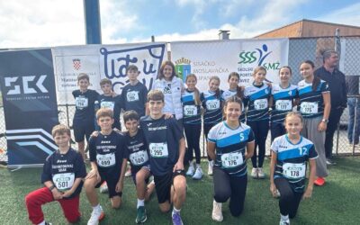 Srebrne medalje na Županijskom natjecanju u krosu!